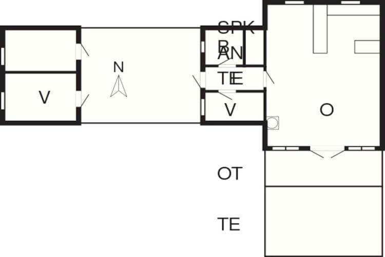 6 Person Holiday Home In Ansager Exteriör bild
